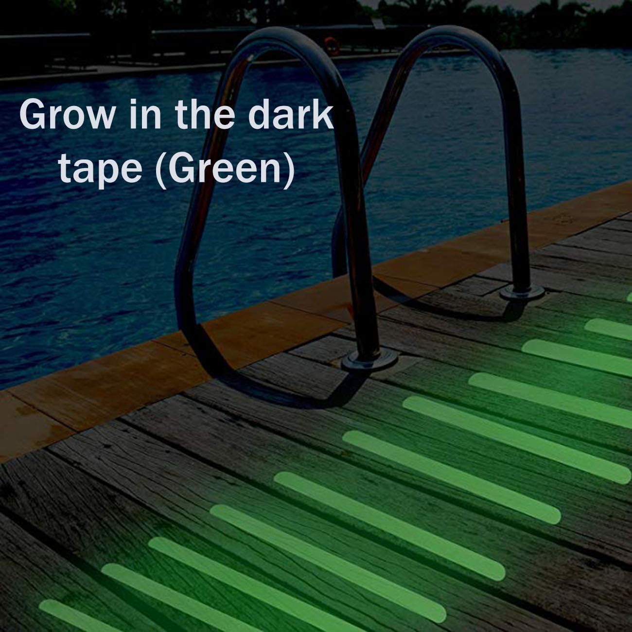 Bathtub Non Slip Stickers Luminous Shower Mats for Showers Anti Slip Bath Tub Stickers with Scraper,Adhesive Showers Treads Slip Strip for Bath,Boats,Stairs,Swimming Pools,Health Clubs-24 Pcs