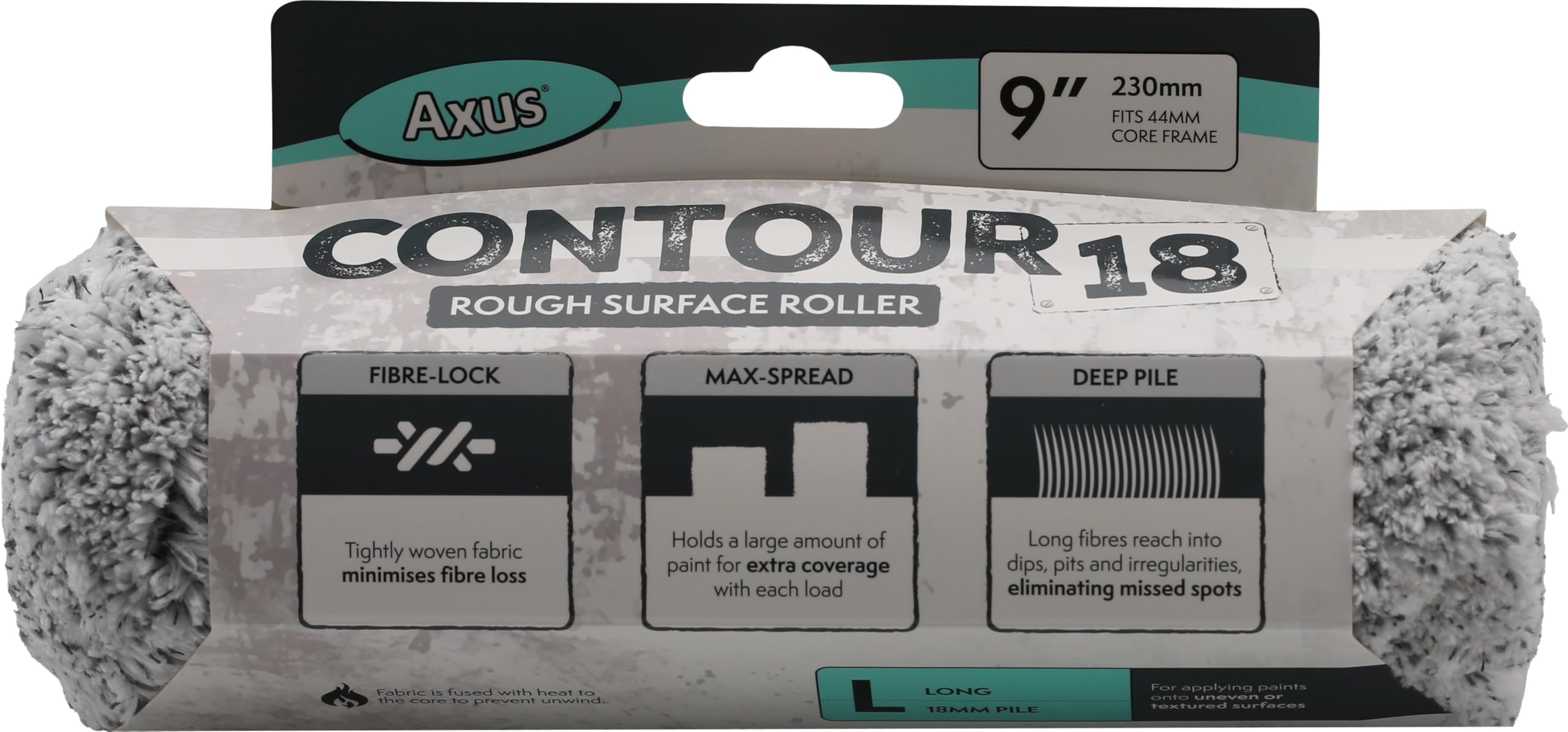 Axus Decor Contour 18 Roller 9"" Long Pile
