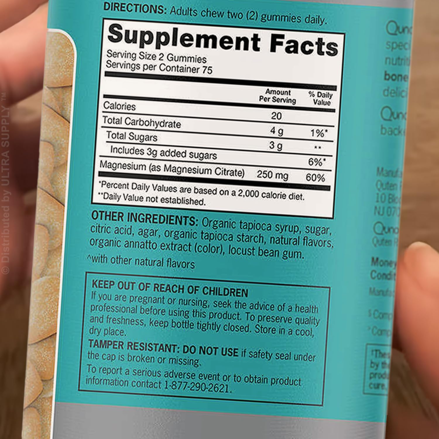 Magnesium Citrate Gummies 250 mg (150 Count - Value Pack) Orange Flavor, Supports Relaxation, Muscle Function, and Calm Energy