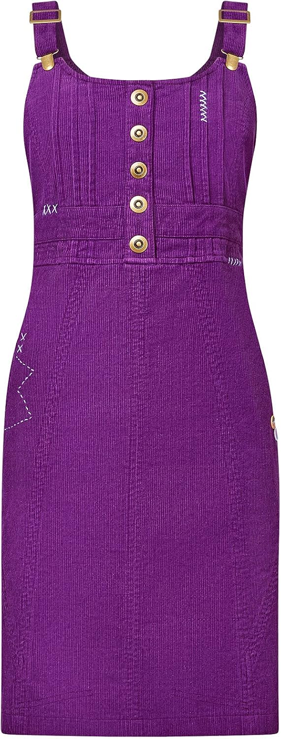 Joe Browns Confident Cord Dress Women's Casual Dress, Blue Fashion