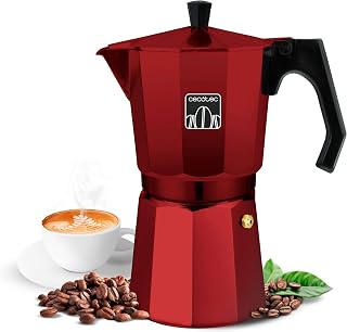 Cecotec Italienische Kaffeemaschine Mokclassic 600 Red