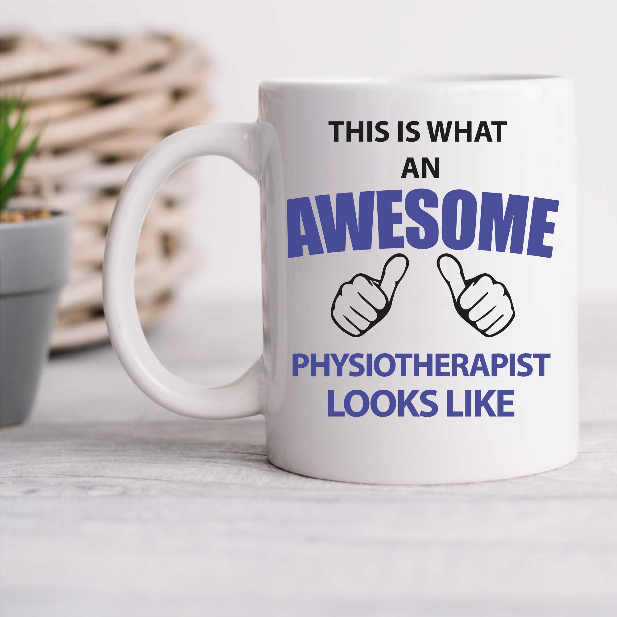 60 Second Makeover Limited Awesome Physiotherapist Mug Birthday Christmas Cup Fathers Day Binman