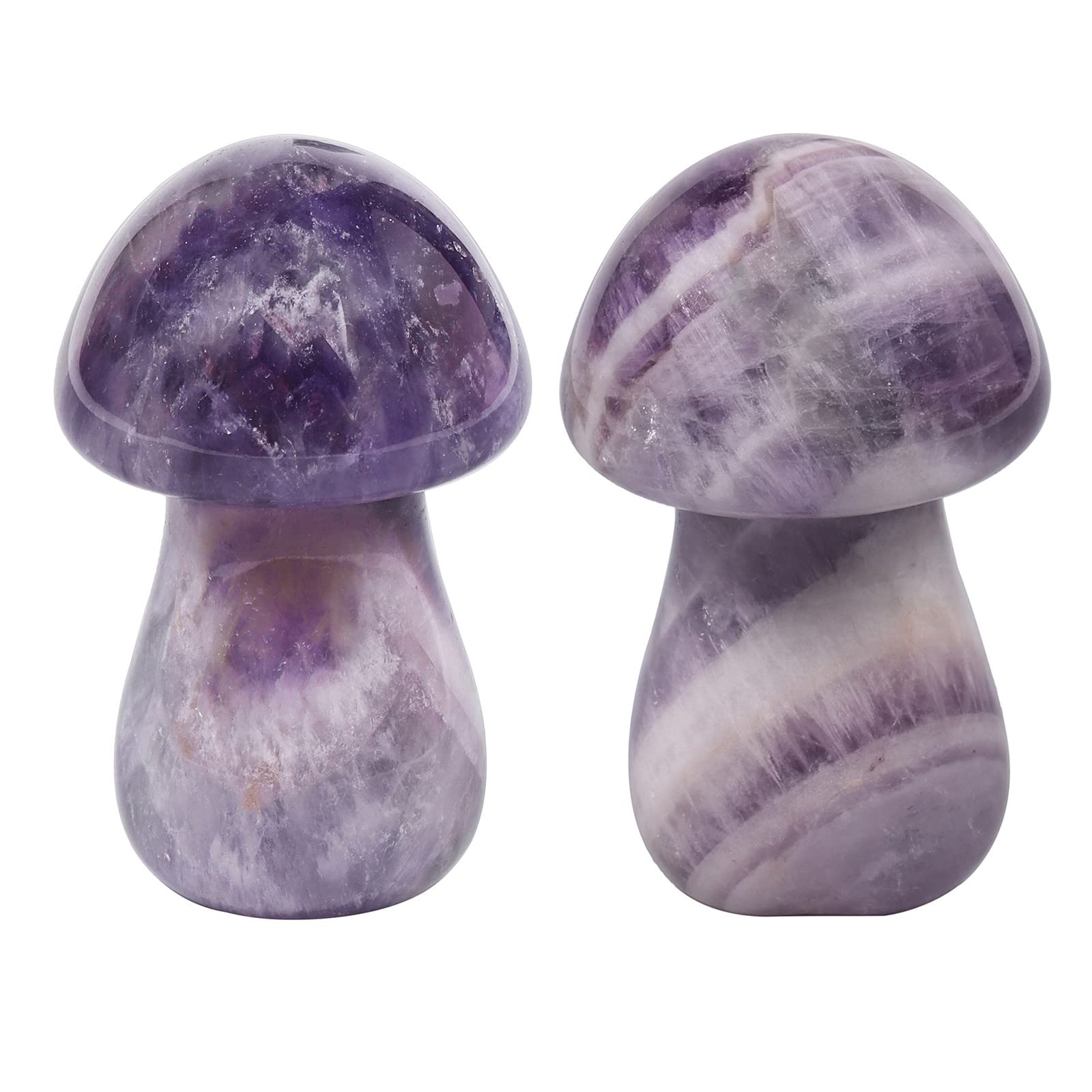 Mini champignon en cristal pour décoration de jardin et maison