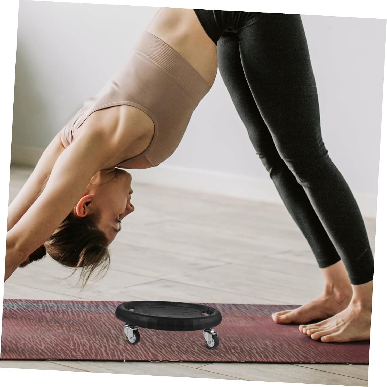 YARNOW Abdominal Training Slider Discs Silent Workout Sliding Plate for Core Strength Training Fitness Equipment for Home and Gym for Ab Exercises and Workouts