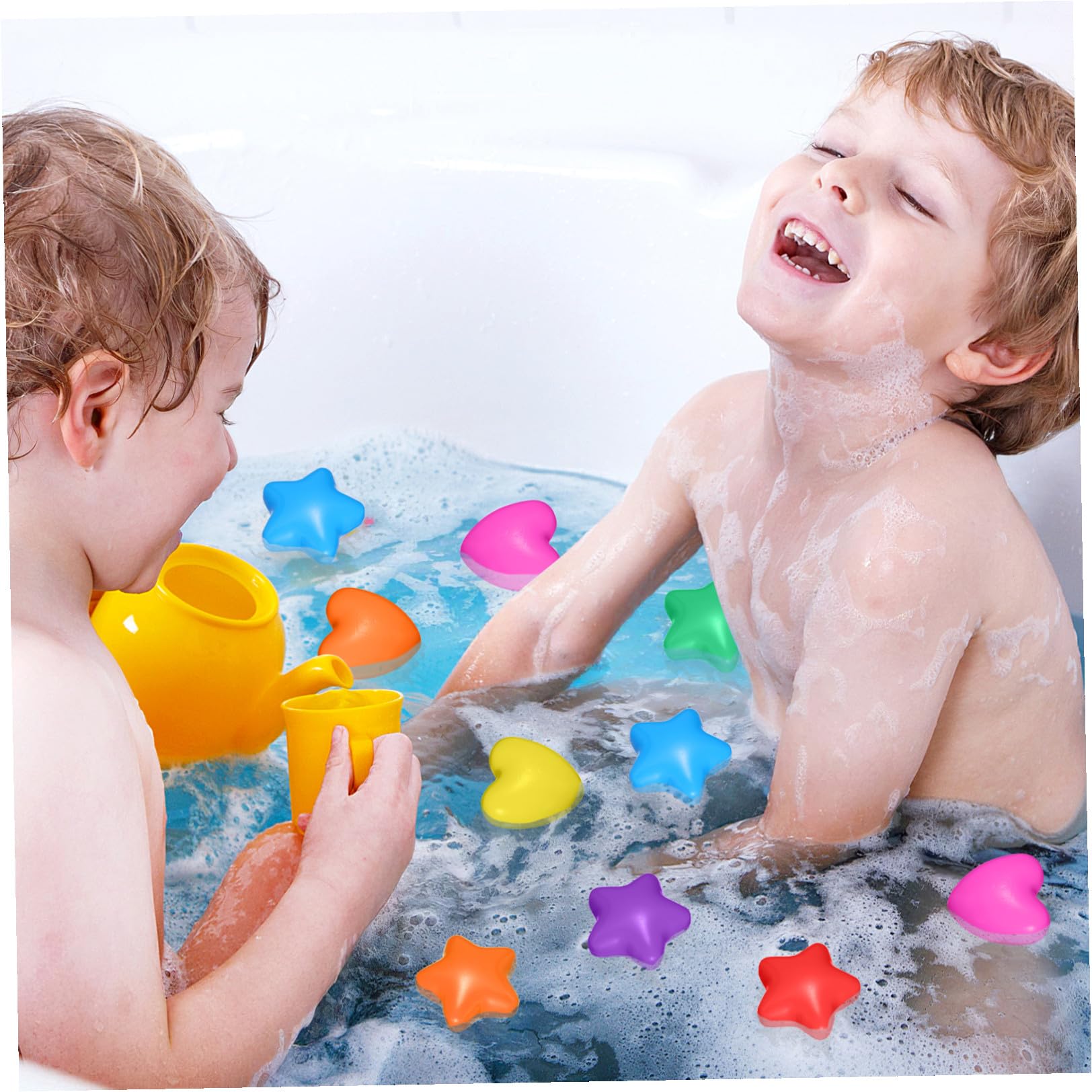 Bolas de Piscina con Forma de Pentágono 100 Piezas Plástico para Niños