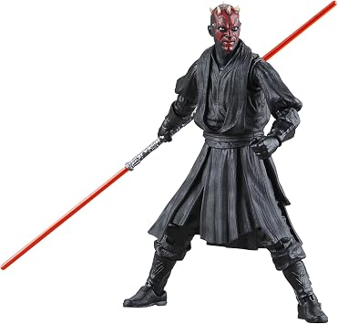 STAR WARS The Black Series Darth Maul, The Phantom Menace Collectible 6 Inch Action Figure | Star Wars The Black Series 6 Inch Action Figure 2024 Wave 4A - Darth Maul #05