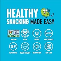 Vista 4 de The Only Bean - Edamame tostado crujiente, bocadillo keto saludable (surtido), bajo en calorías y carbohidratos, vegano, sin gluten, 0.43 onzas