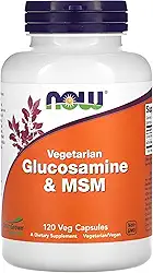 NOW Foods Glucosamina e M/S/M 120 Caps Importado