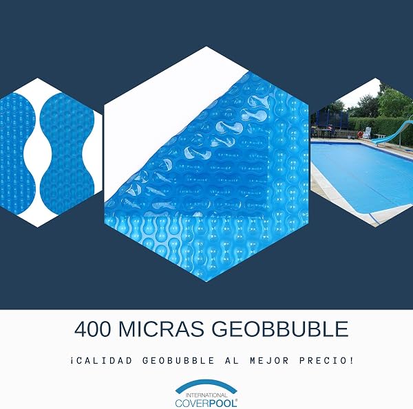 Pool System Protection 400 Micron GeoBubble Thermal Cover for 4 x 8 m Pools - 2