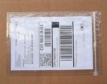 Premium 6.7 x 10 Resealable Adhesive Shipping Label/documents Pouches 50 Pack