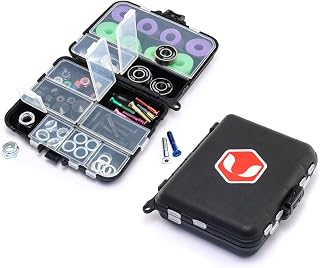 Venom Skateboards Premium skate Hardware Perfect Christmas/Birthday Gift/Present for ANY Skateboarder Pack inc Storage Toolbox/Bearings/Bolts/Hardware/Pivot Cups