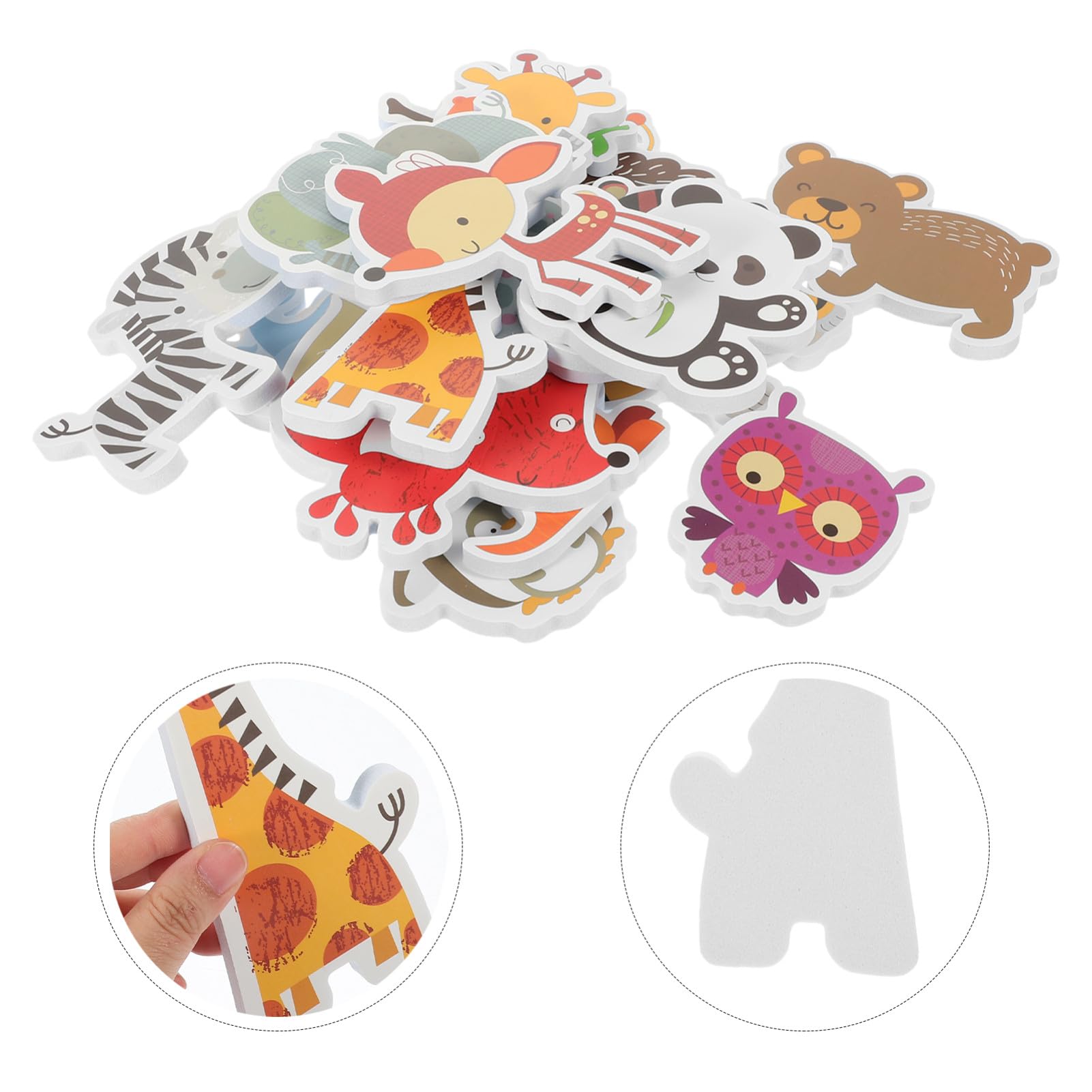 Giocattoli Eva Animali Galleggianti 17 Pezzi per Bagno Bambini | Set Educativo da 17 Pezzi, Facile da Trasportare, per Festa di Compleanno e Party Favors
