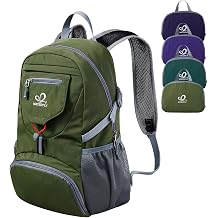 WATERFLY Small Lightweight Packable Backpack 20l Ultra Light Foldable Travel Hiking Camping Daypack Day Pack for Man Woman
