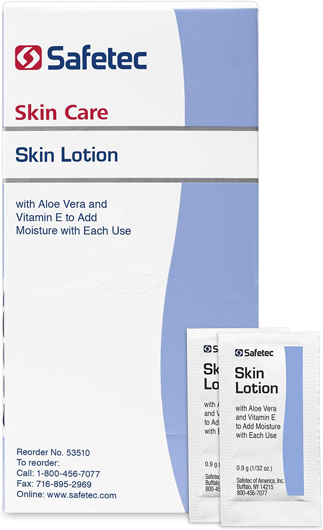 Skin Lotion .9 g. Pouches 144 ct. Box (12 Boxes/case)