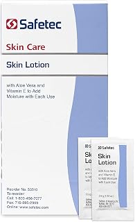 Safetec Skin Lotion.9 g. Pouches 144 ct. Box (12 Boxes/case)