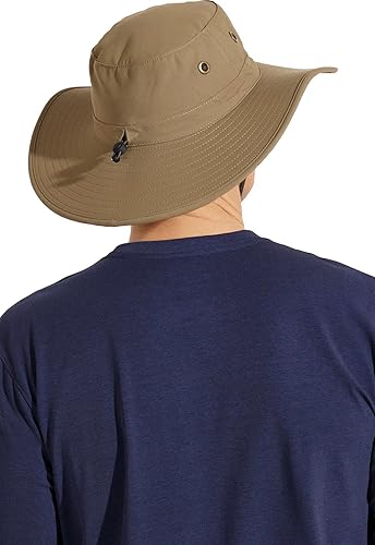 Miniatura 3 de Coolibar sombrero modelable de ala ancha con protección solar UPF 50 para hombre