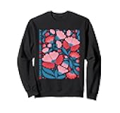 Radicalized By Basic Decency Floral Womens Sweatshirt