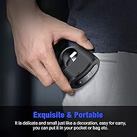 Vista 6 de Anillo de dedo recargable inalámbrico para presentador clicker para PowerPoint, Keynote, Mac, portátil - Control remoto de presentación USB con 2.4