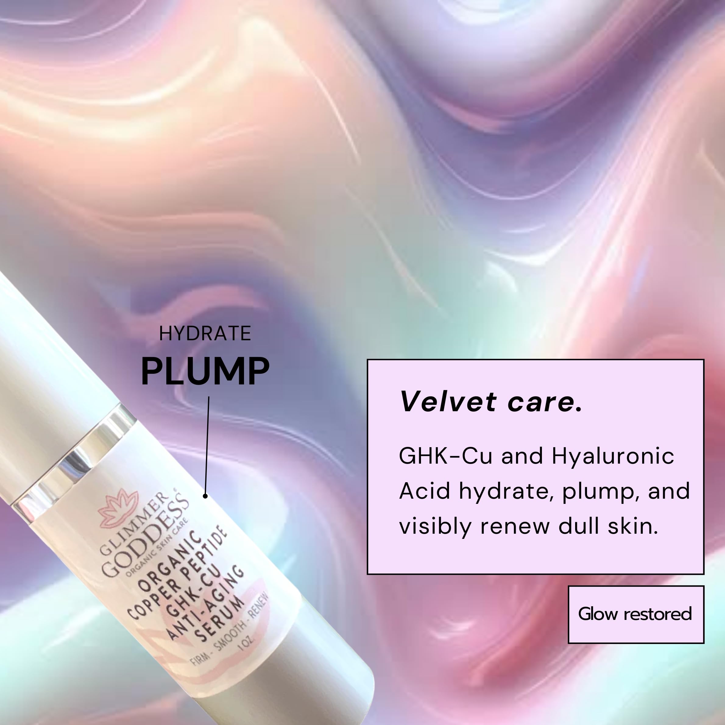 ghk cu glow Amazon.com: Glimmer Goddess Organic Copper Peptide Anti-Aging Serum – GHK-Cu,  Argireline®, Matrixyl 3000, Hyaluronic Acid – Wrinkle Repair : Beauty &  Personal Care