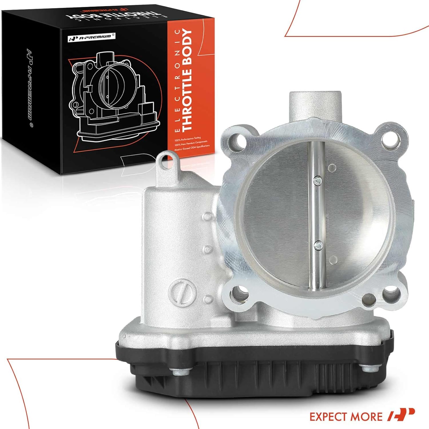 A-Premium Electronic Throttle Body Compatible with Hyundai Sonata 2020-2024, Santa Fe 2024, Tucson 2022-2024, Santa Cruz 2022-2024 & Kia Sorento 2021-2023, Sportage 2023-2024, 2.5L
