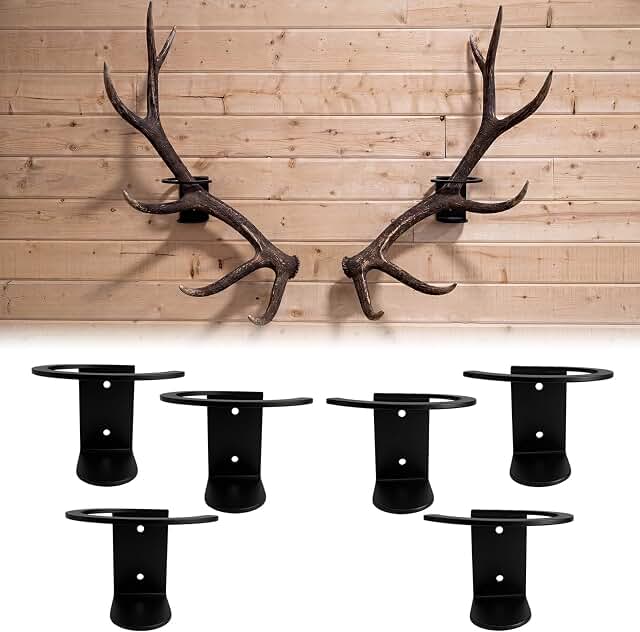 Deer Antler Mounting Kit 6 Pack