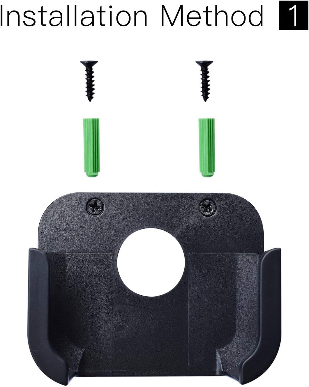 Discount 70% TV Mount Compatible with Apple TV 4th and 4K 5th Generation, Auswaur Wall Mount Bracket Holder Compatible with Apple TV 4th and 4K 5th Gen with Black Silicone Siri Remote Protective Case Cover