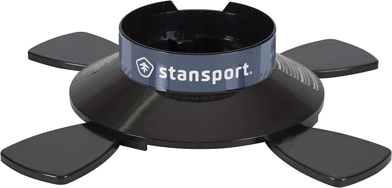 Stansport Propane Cylinder Base Replacement for Camping and Backpacking , Black