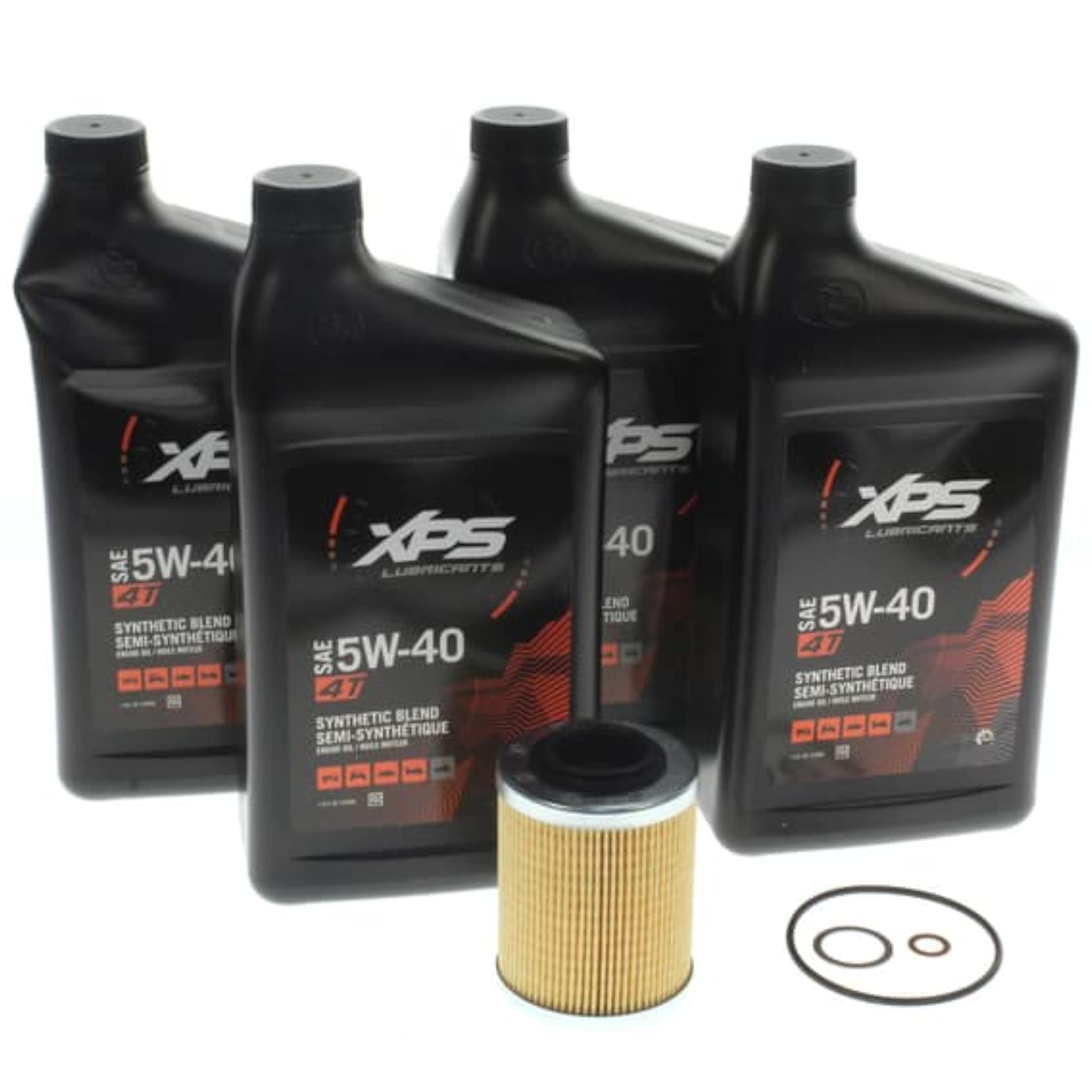 メンテナンス 5W-40 Amazon.com: Can-Am OEM 4T 5W-40 Synthetic Blend Oil Change Kit