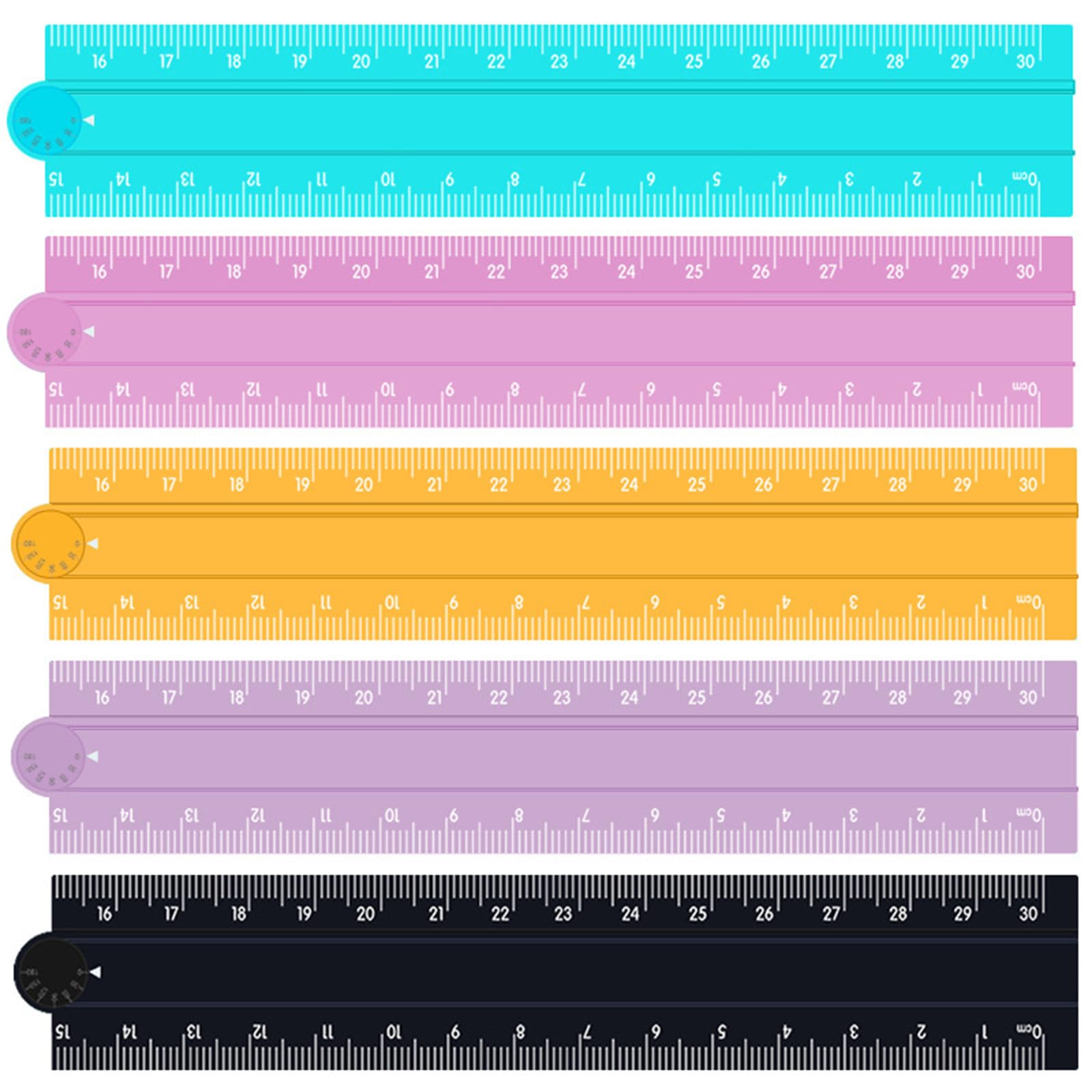 Aluminum Foldable Ruler - 30cm/15cm, Portable Measuring Tool For DIY & Professionals - View #7