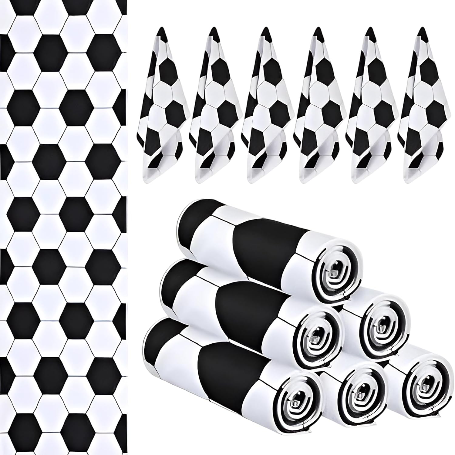 12 Pcs Soccer Cooling Towels 40'' x 12'' Soccer Team Gifts Party Favors Breathable Chilly Microfiber Sweat Towel Decorative Sport Theme Rags Bulk for Team