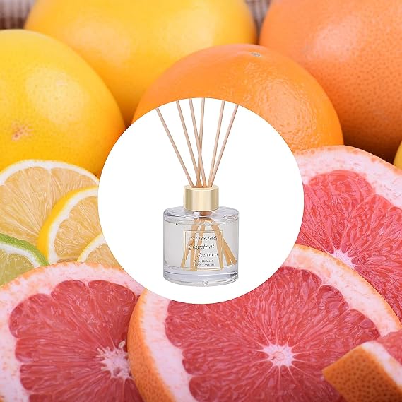 3 Pack Reed Diffuser and 100ml Grapefruit Scent Diffuser