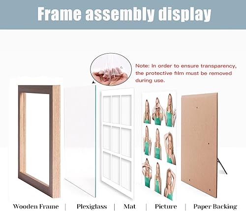 Vista 91 de YK Artwood Impresiones en lienzo personalizadas con tus fotos, marco de collage de 9 fotos, marco personalizado de 16 x 16 pulgadas, marco moderno
