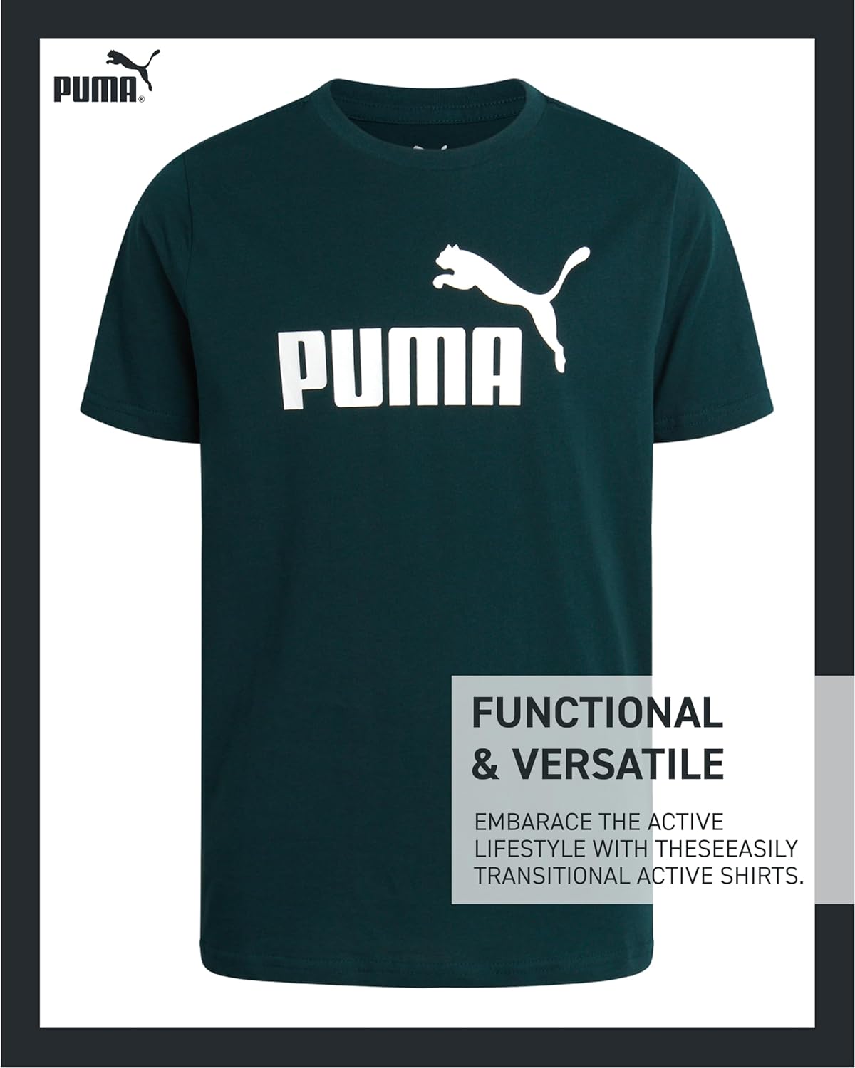 PUMA Camiseta masculina – Pacote com 2 camisetas casuais gola redonda manga curta corrida e academia com estampa de logotipo (P-GG) em promoção! Veja a oferta e mais achadinhos de Meninos 4 Hoje é o melhor dia para comprar PUMA Camiseta masculina – Pacote com 2 camisetas casuais gola redonda manga curta corrida e academia com estampa de logotipo (P-GG) com aquele preço maroto! Promoção! Aproveite a oferta! 4