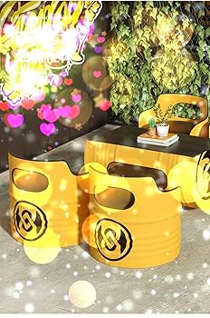 イエロードラム缶remake家具！BOX Amazon｜OLMMT ドラム缶リメイク レトロインダストリガレージ