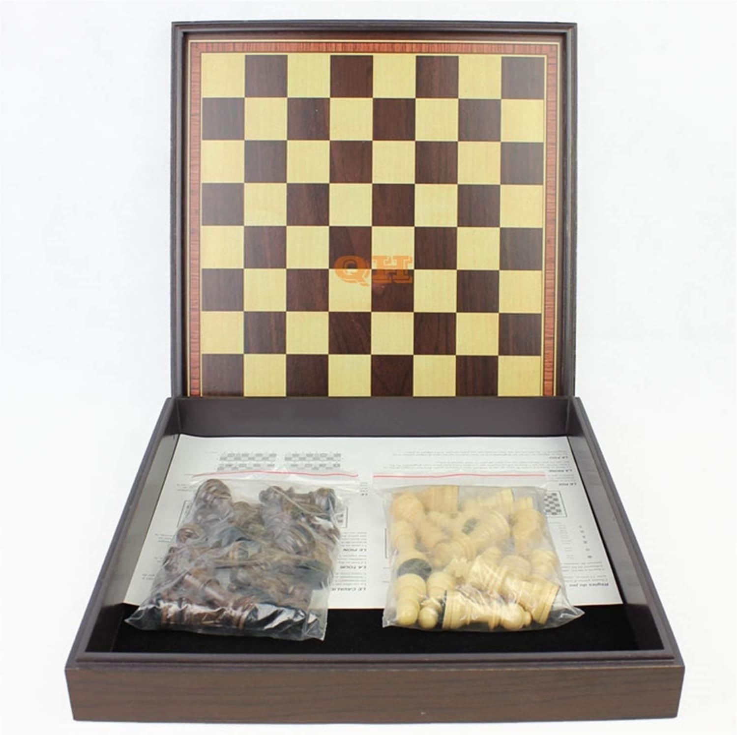Box Wooden Table Environmental Protection Natural Green Water Paint Desktop Entertainment
