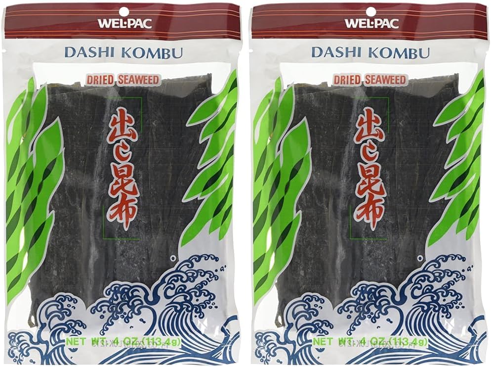 Dashi Kombu Dried Kelp 113.4 g (Pack of 2)