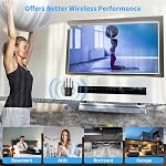 WiFi Extender Booster, 1200Mbps WiFi Booster, 4 Antennas WiFi Extender 5GHz & 2.4GHz Dual Band WiFi Repeater for Home, Ethernet Port (Black3)