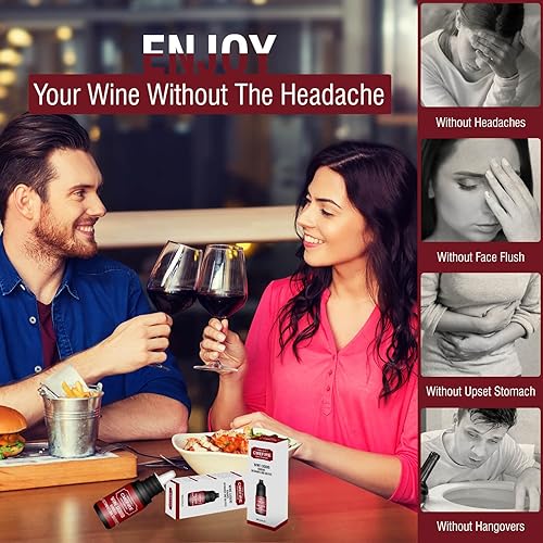 Miniatura 10 de Filtros de vino Sulfitos Histaminas Purificadoras Varitas Purificadoras: Puede Reducir Dolores de Cabeza y Aliviar Alergias y Sensibilidades al Vino