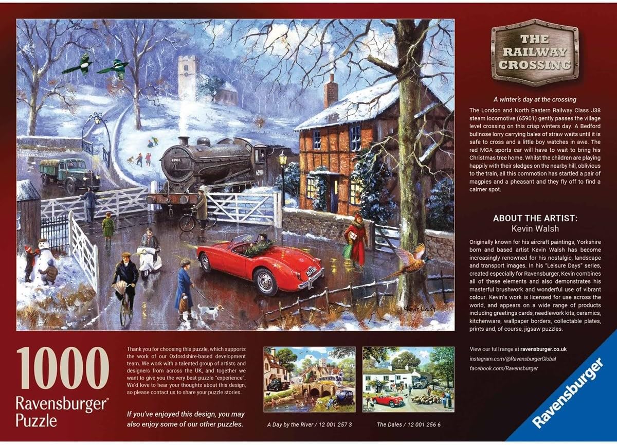 Ravensburger Puzzles for adults and children from 12 years old, 1000 pieces
