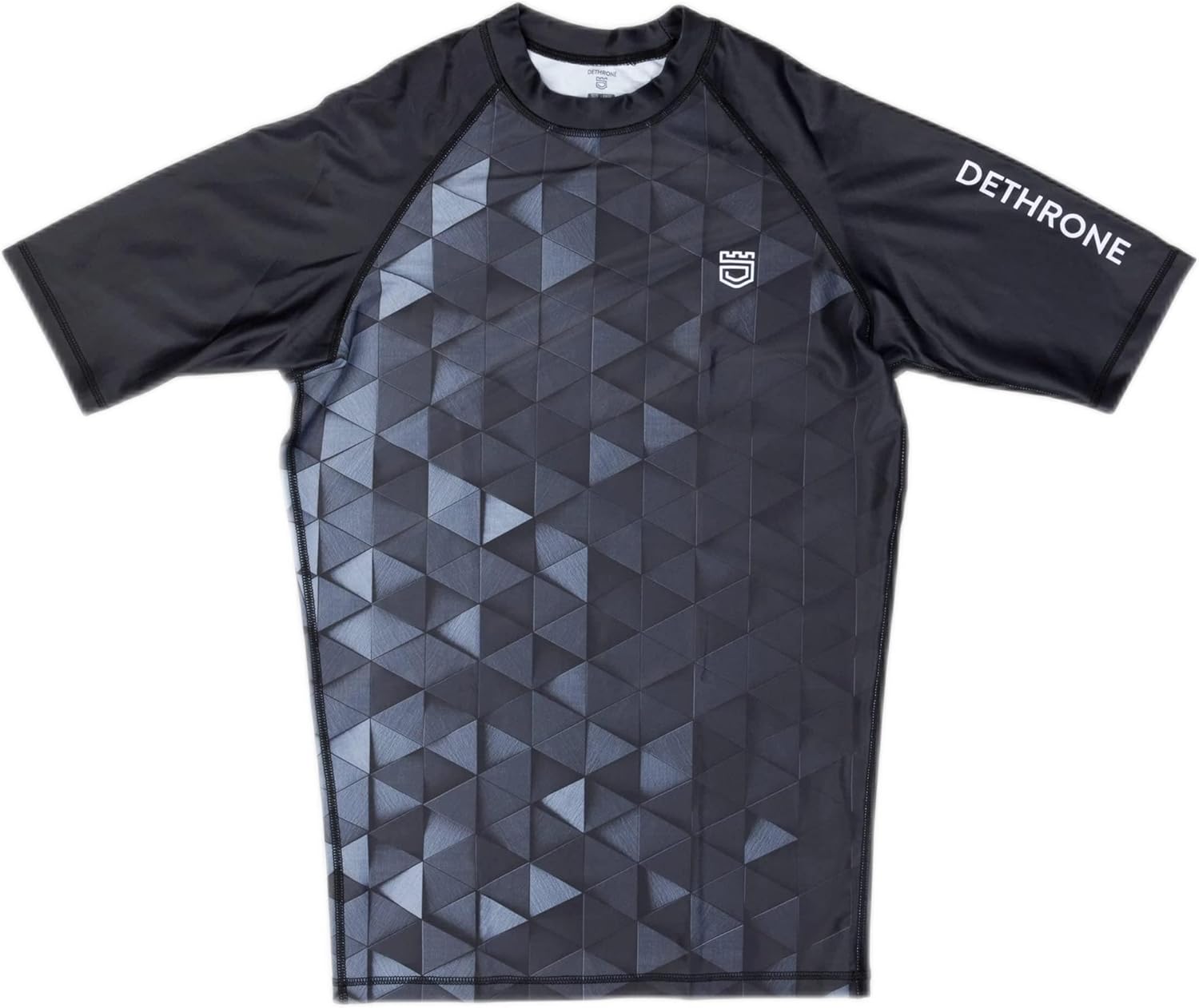 DETHRONE Men's Pyramid Rash Guard
