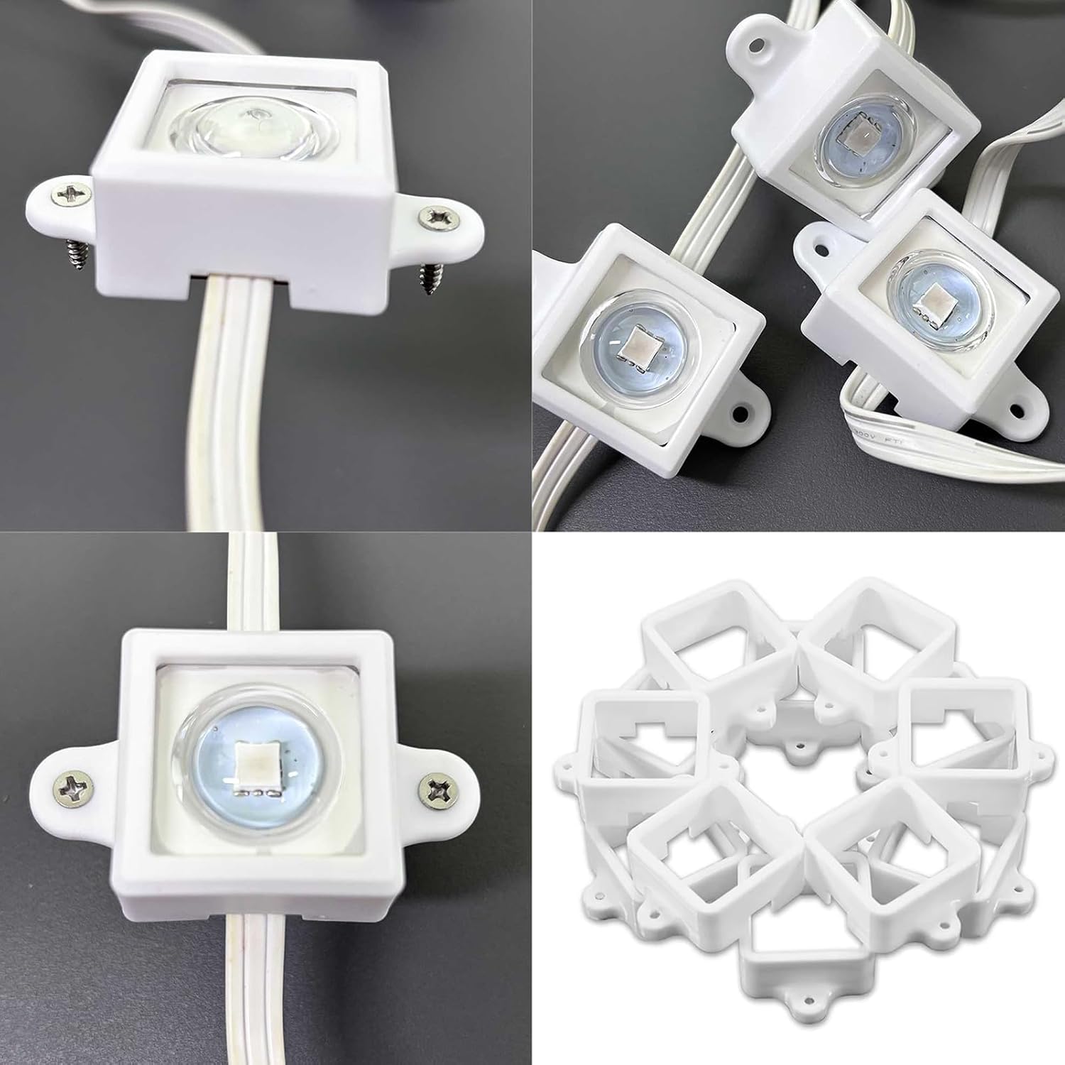 High Strength LED Fixture Small Light Wire Buckle Lighting Mounting Bracket for Enhancing and Longevity Indoor LED Fixture