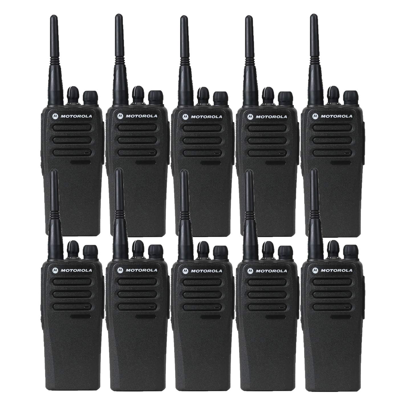 10 Pack of Motorola CP200d UHF Two Way Radios