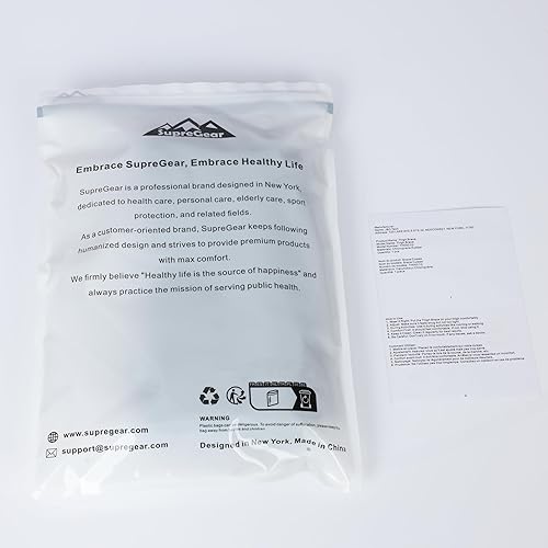 Miniatura 11 de supregear Soporte para muslo, envoltura cuádruple ajustable para isquiotibiales, manga de compresión de muslo de neopreno para músculos de la ingle