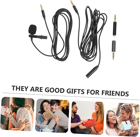 FAVOMOTO 2sets Professional Microphone Kit Broadcast Mic Bundle for Phone Computer Portable Recording Supplies Accessories for Interviews Streaming Podcasts and Live Events