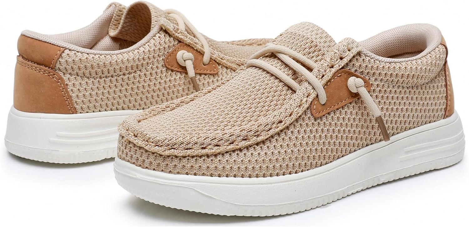 Felabo Kids Boys Girls Slip-On Casual Loafers Canvas Walking Shoes Comfortable & Lightweight (Toddler/Little Kid/Big Kid) - Image 6