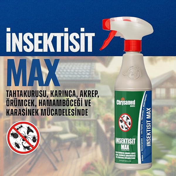 Chrysamed Max Böcek İlacı 500 ml