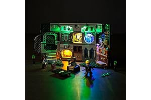 LED Lighting Kit Compatible with Lego Slytherin House Banner