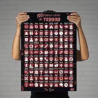 Pôster Raspadinha 100 Filmes e Séries de Terror – Desafio Cinematográfico para Fãs do Gênero