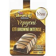 Eti Browni Intense Gold, Eti Gold  ikolatas yla Karamelize Beyaz  ikolata Kapl , 48 Gr x 16 Adet TE 08690526169927