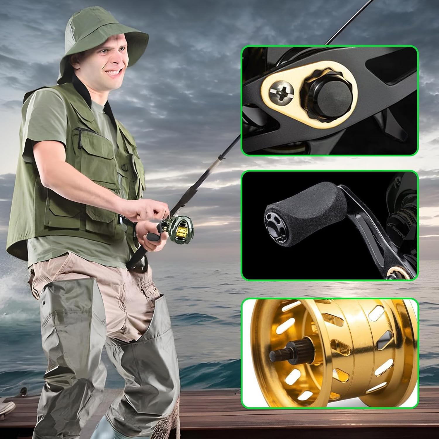 ショアキャスティング ベイトタックル解説 Vol.1 | リップルフィッシャー ベイトキャスティングフィッシングリール | 交換部品  ベイトキャスティングリール - タックルアクセサリー 軽量ベイトフィーダースピ